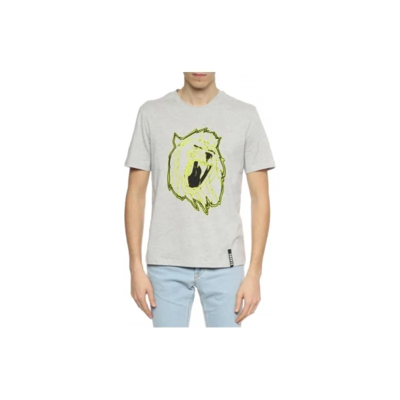VERSACE T Shirts Men Gray-1