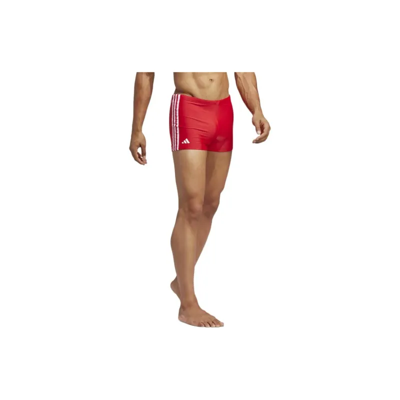 Adidas CLASSIC 3-STRIPES SWIM BOXERS Swimming Shorts Men's Excellent Crimson / White-3