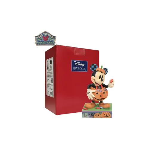 ENESCO Disney Collection Mickey Mouse Pumpkin Mickey Catwoman Minnie Trendy Figures