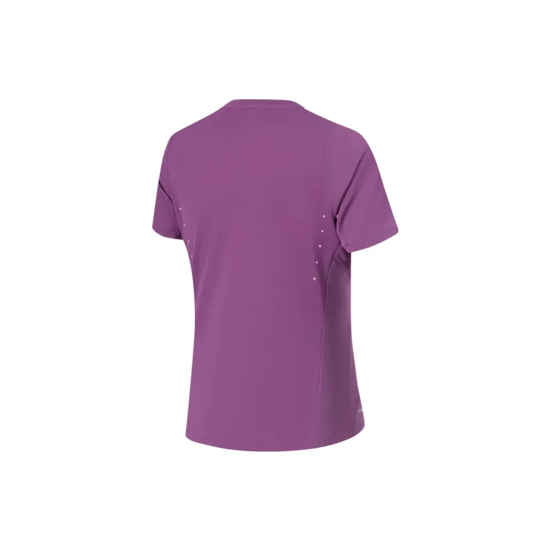 LiNing Running Collection T Shirt Women's Dark Indigo Purple-1