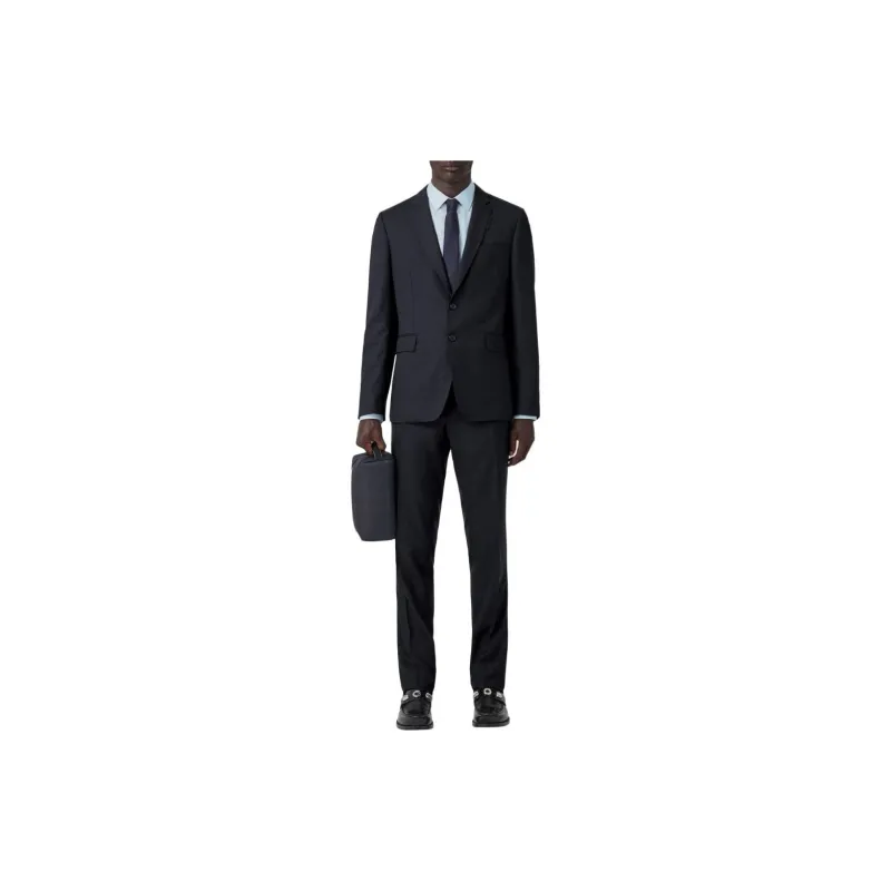 Burberry SS23 Business Suits Coats Men's Midnight Blue-1
