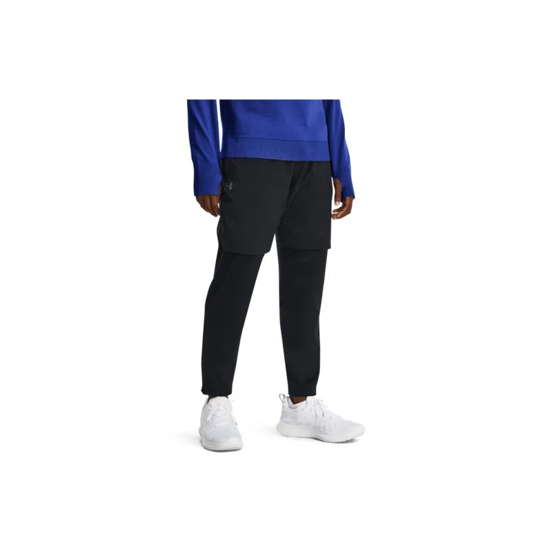 Under Armour Qualifier Sports Pants Men Black-2