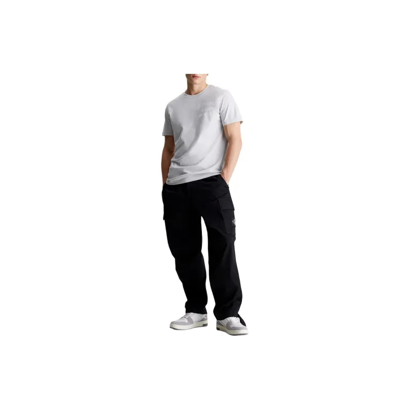 Calvin Klein Diffused Stacked Printed T shirt-1