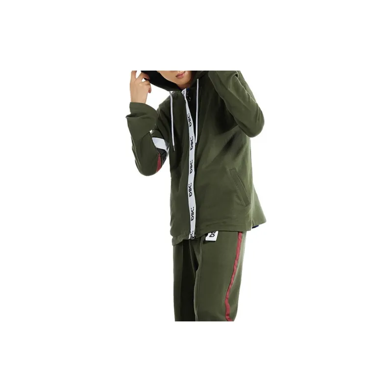 DSG DISGUSTO Sweatshirts Unisex Army Green-2