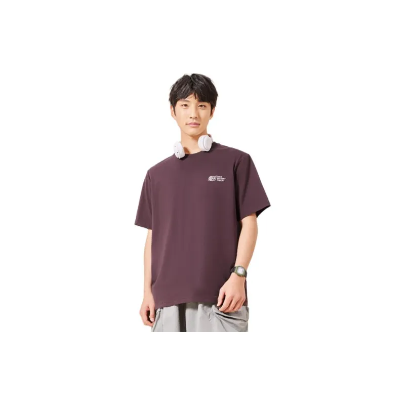 Erke Life Collection Sports Life Collection T Shirt Men's Truffle Brown-3