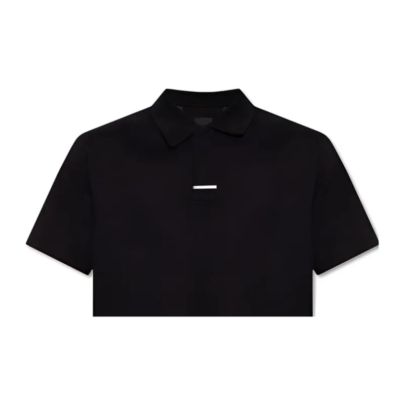 Givenchy Metal Clip Short Sleeved Polo Shirt-3