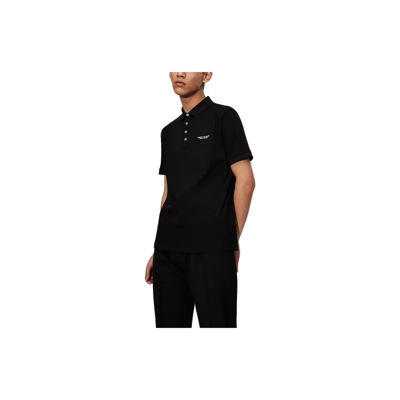 ARMANI EXCHANGE Logo print Polo Shirt-3