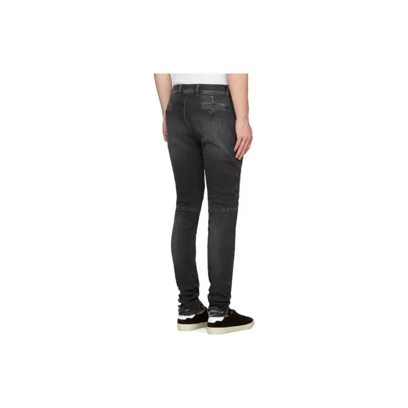 BALMAIN Jeans Men Black-2