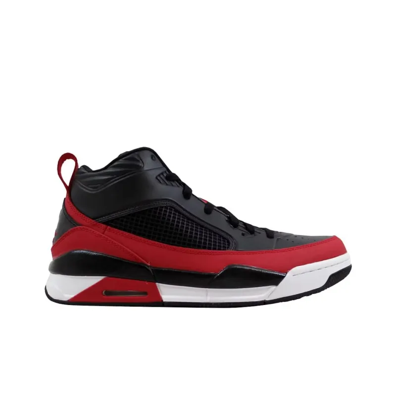 JORDAN Flight 9.5 Black Gym Red White-1