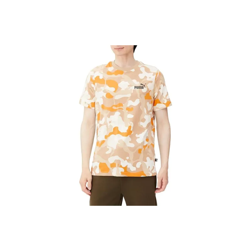 PUMA Essentials+ T-Shirts Men Yellow-5