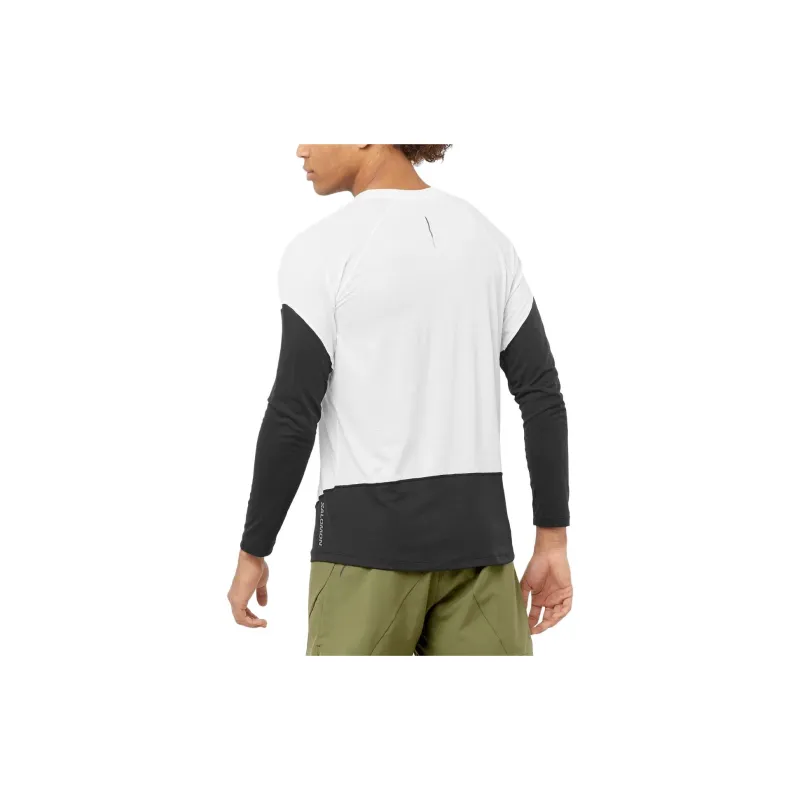 SALOMON Cross Run T-Shirt Men's White-2