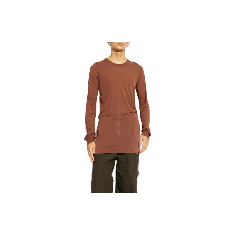 RICK OWENS Long Sleeved Crewneck T Shirt-1