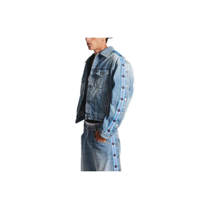 Dsquared2 Ripped Denim Jacket-4