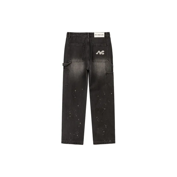 NO ONE ELSE Jeans Unisex Black Gray-1