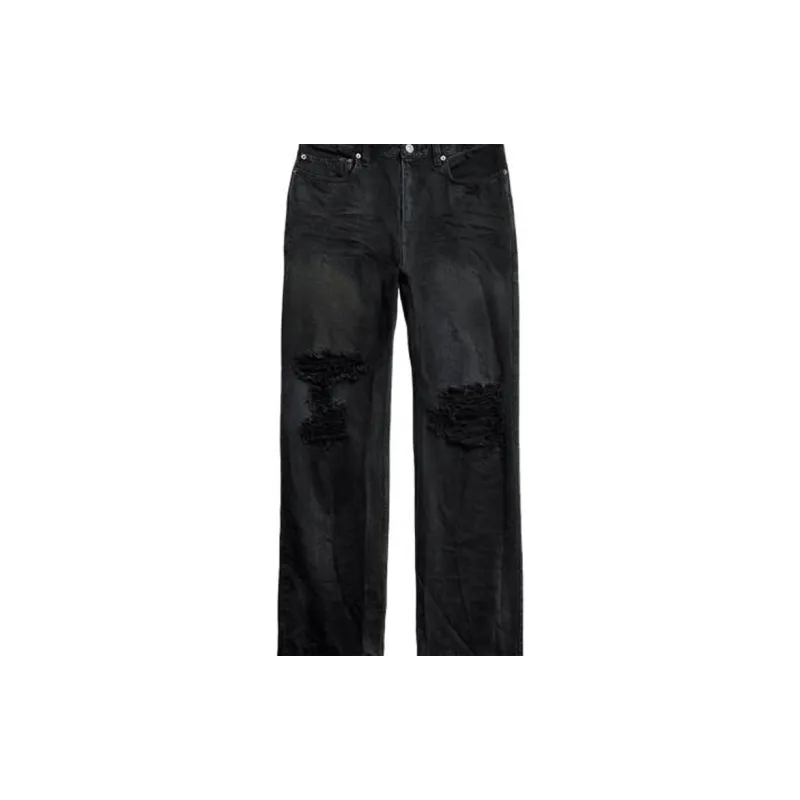 Balenciaga Jeans Regular Fit Unisex Black-1