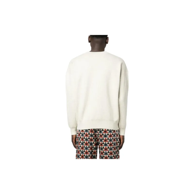 ISABEL MARANT Logo Intarsia Knitted Crewneck Jumper-3