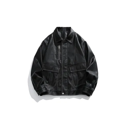 GOOSELIAR Leather Jackets Unisex