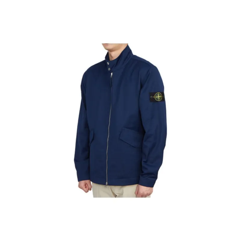 STONE ISLAND Jackets & Coats Men's Marine Blue-4