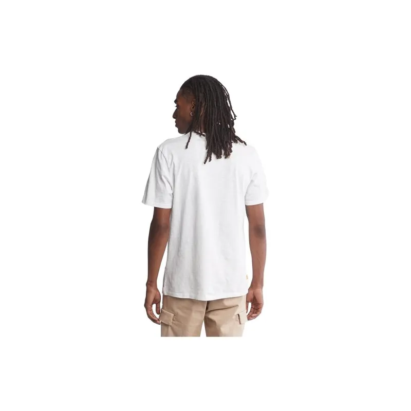 Timberland T Shirts Men White-3