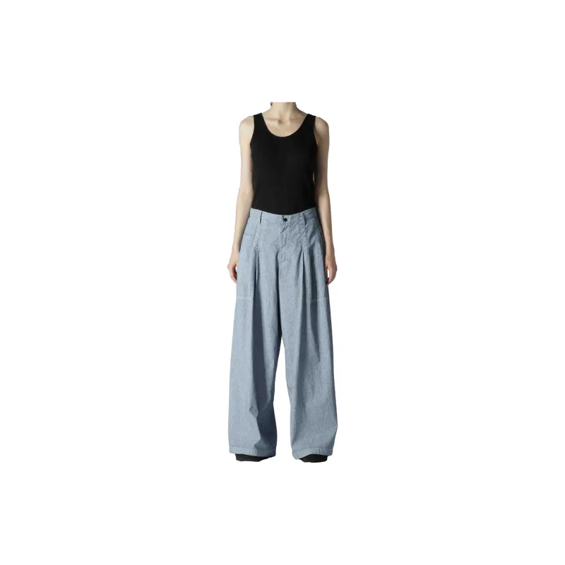 Yohji Yamamoto Y's SS24 Jeans Unisex Blue-2