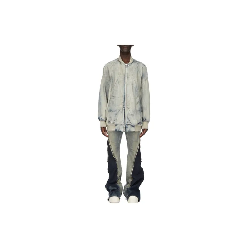 Rick Owens DRKSHDW SS24 Denim Jacket Men's Sky Color-2