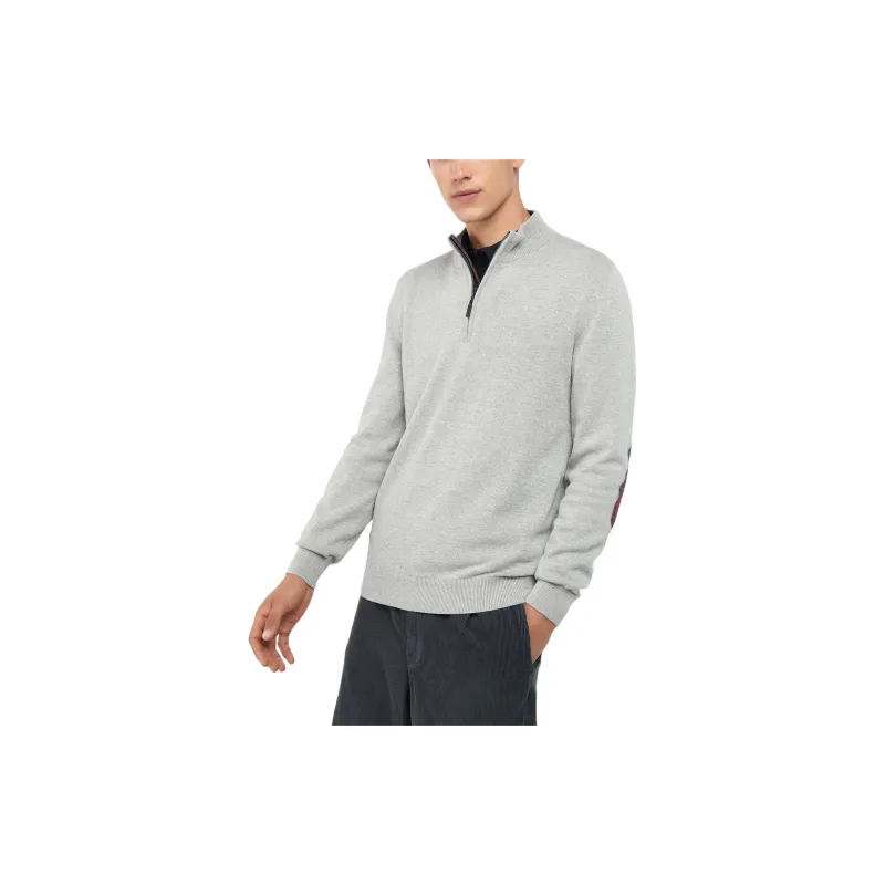 BARBOUR Embroidered-logo High-neck Jumper-2