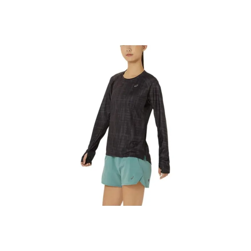 Asics Women Running T Shirt Women's Performance Black-2