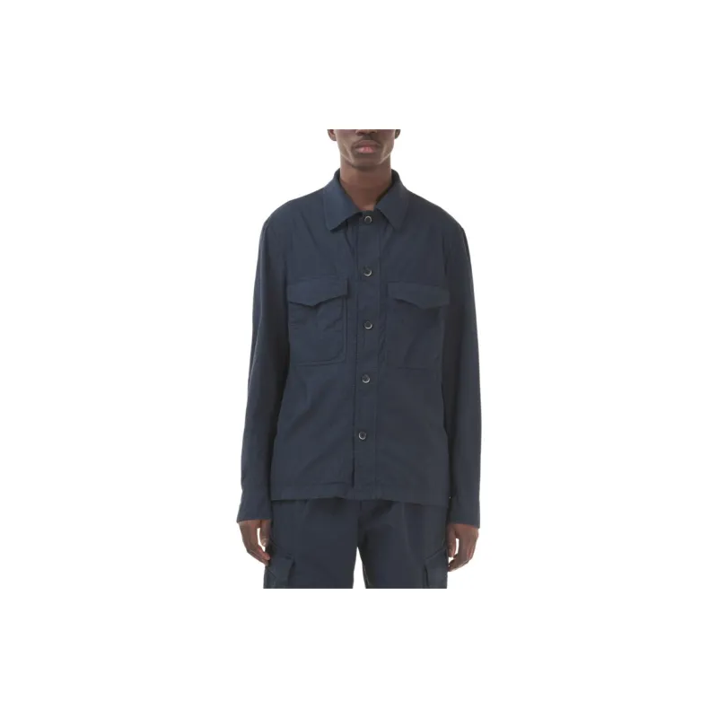Barena Long sleeve Ripstop Shirt-1