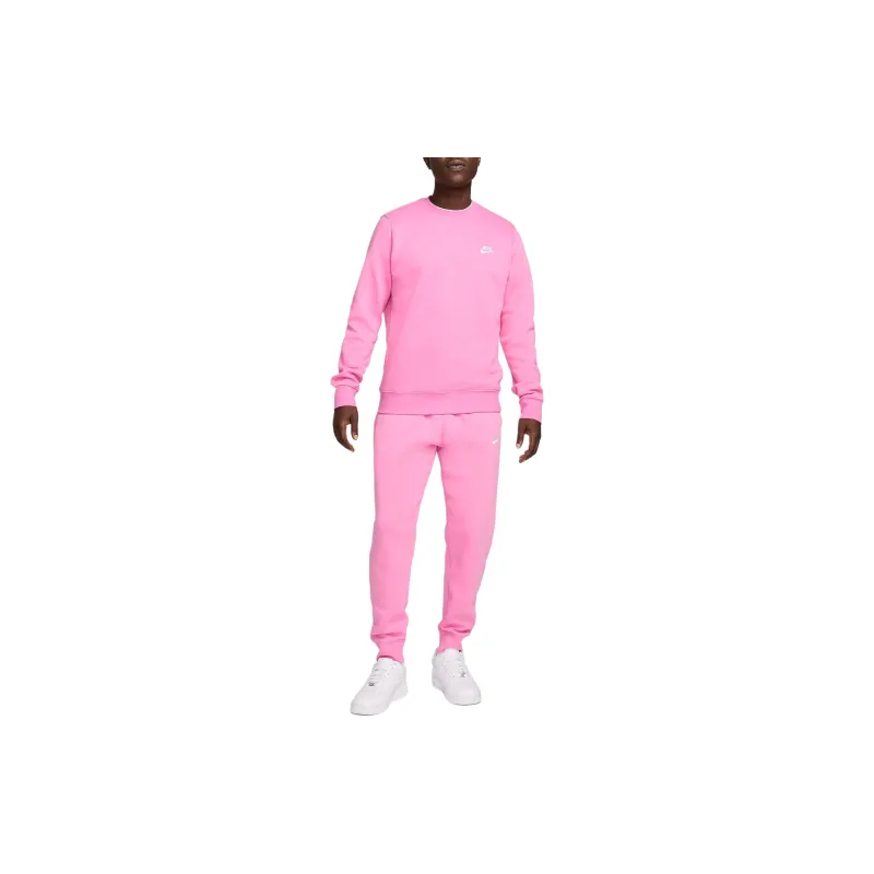 Nike Sportswear Club Fleece Knitted Sweatpants Men's Pink-2