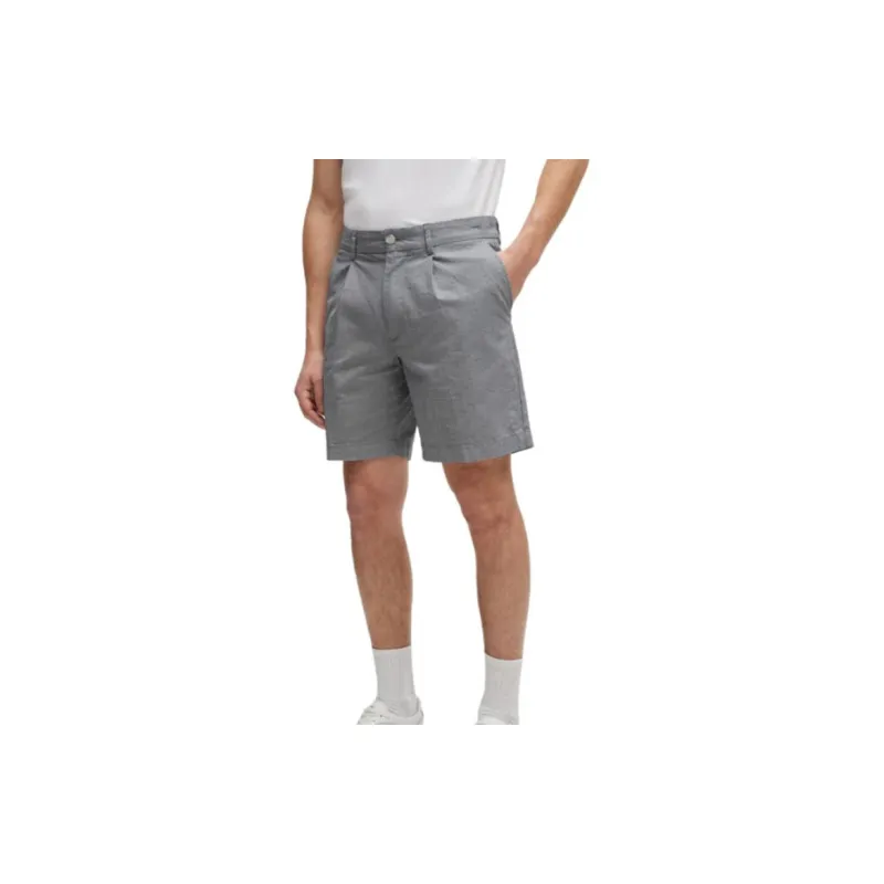 HUGO BOSS SS24 Casual Shorts Men's Dark Gray-2