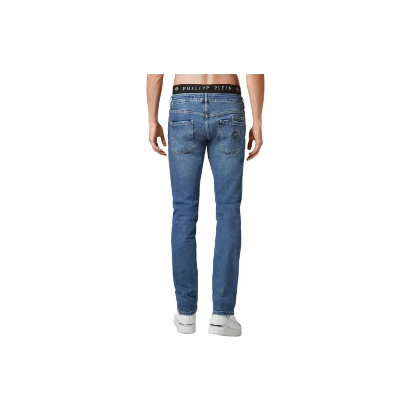 PHILIPP PLEIN Logo plaque Jeans-2