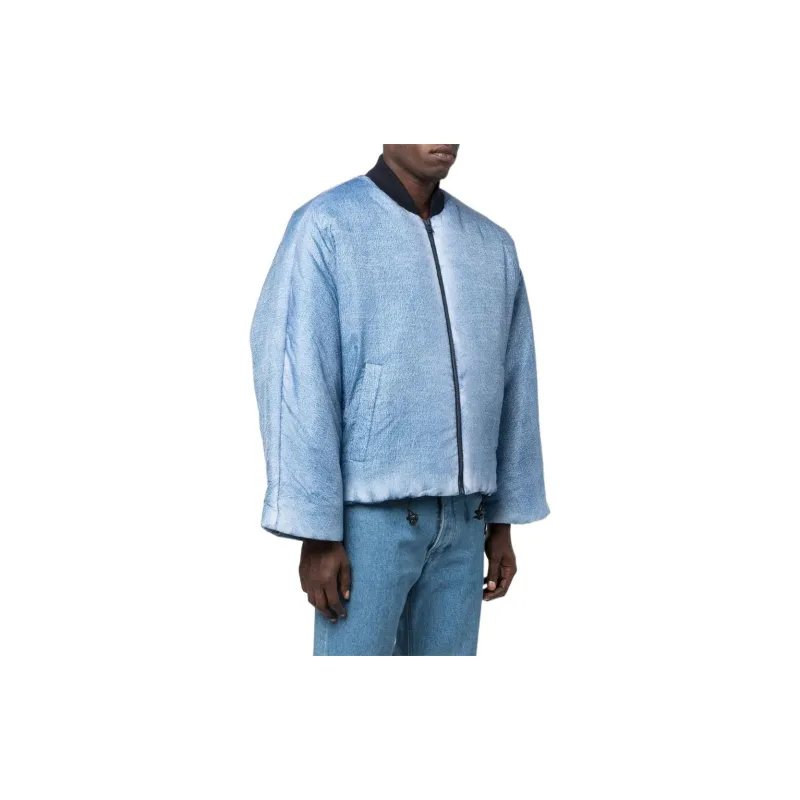 DIESEL W Day Print Zipped Bomber Jacket-3