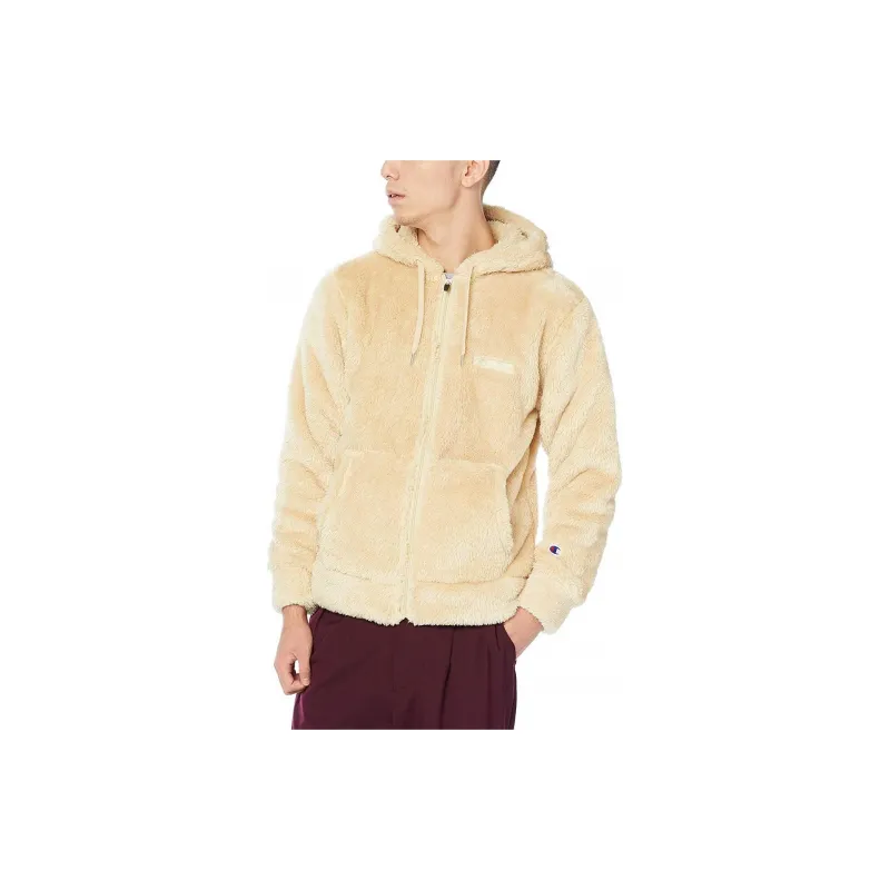 Champion Velvet feel Coat Japan Version Unisex Khaki-4