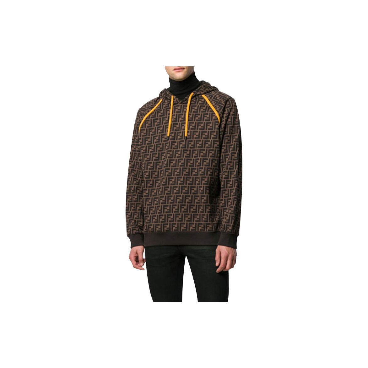 FENDI Sweatshirts Men Brown - POIZON FENDI Sweatshirts Men Brown - POIZON