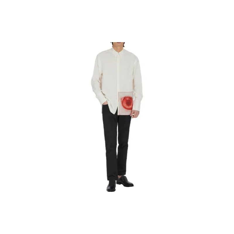 Ferragamo Shirts Men White-3