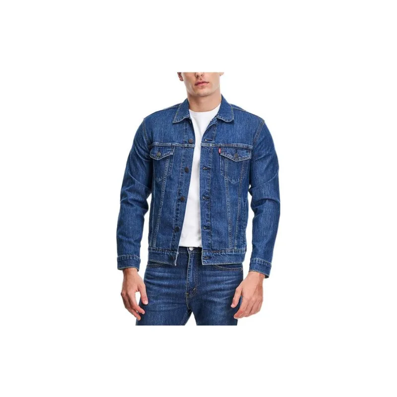 Levi's SS22 Denim Jacket Men's Dark Blue-2