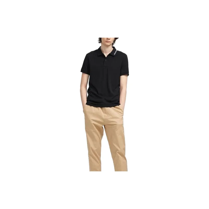 CALVIN KLEIN Polo Shirt Men's Black-2
