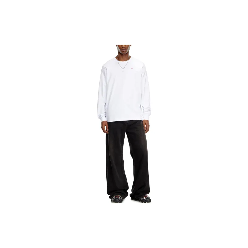 DIESEL FW24 T Shirt Unisex White-1
