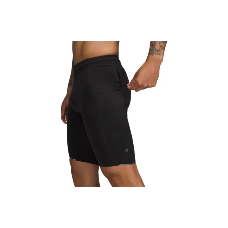 Lululemon Surge Sports Shorts Men Black-3