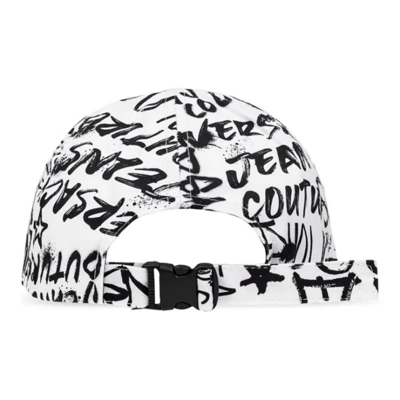 VERSACE Cotton Baseball Caps Men's White-1