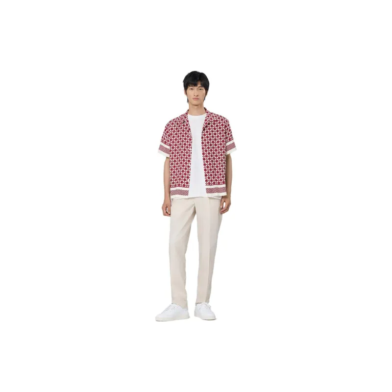 Sandro Shirts Men Fuchsia-1