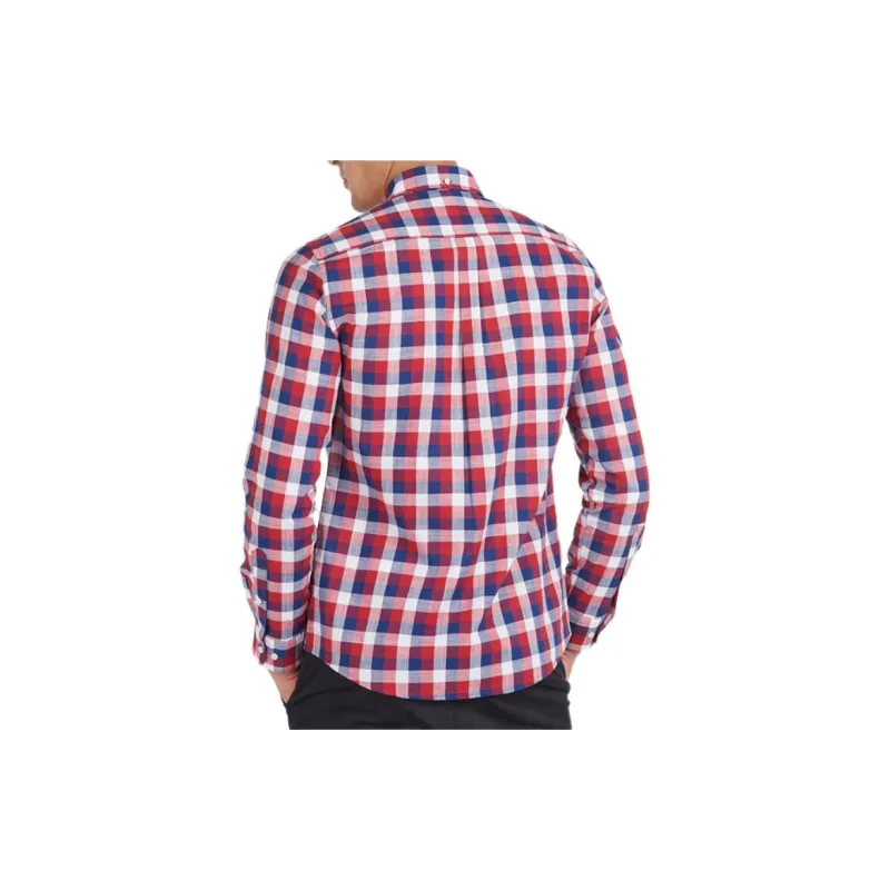 BARBOUR Shirts Men Red-1