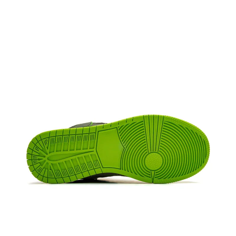 Youthloser Coverage Anti Slip And Wear Resistant Low Top Skateboard Shoes Unisex Brown Green-4