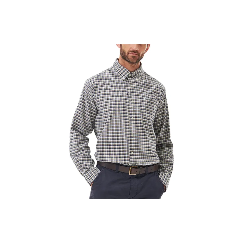 BARBOUR Tanlaw Regular Shirt Shirt Men's Classic White-2