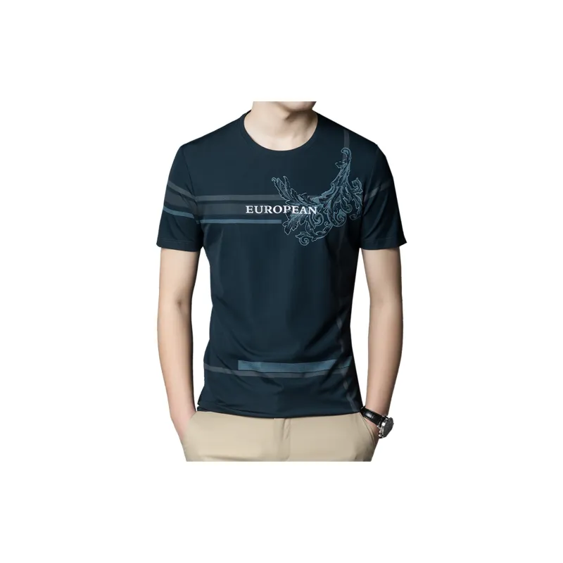 H YXIANG T Shirts Men-5