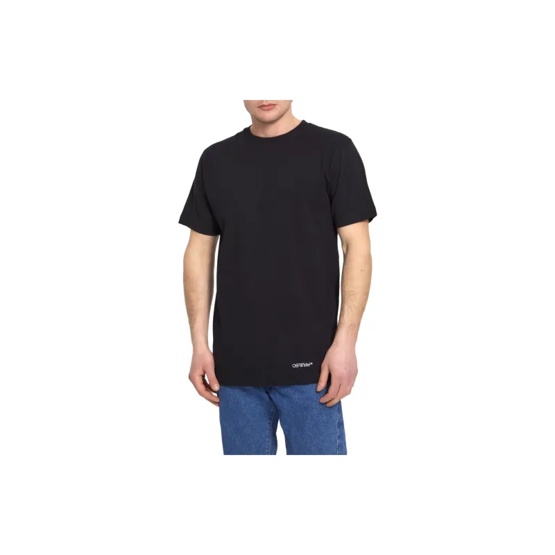 OFF WHITE Scribble Diag S/S Tee-1