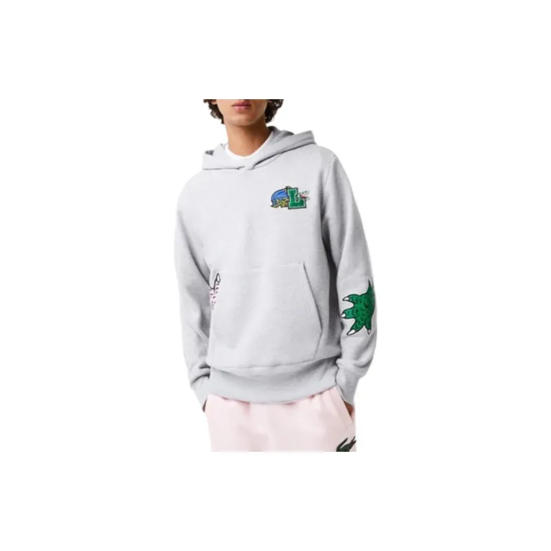 LACOSTE Sweatshirts Men Gray-1