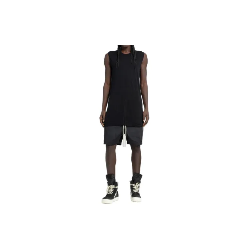 RICK OWENS Bauhaus Bela Drawstring Shorts-1