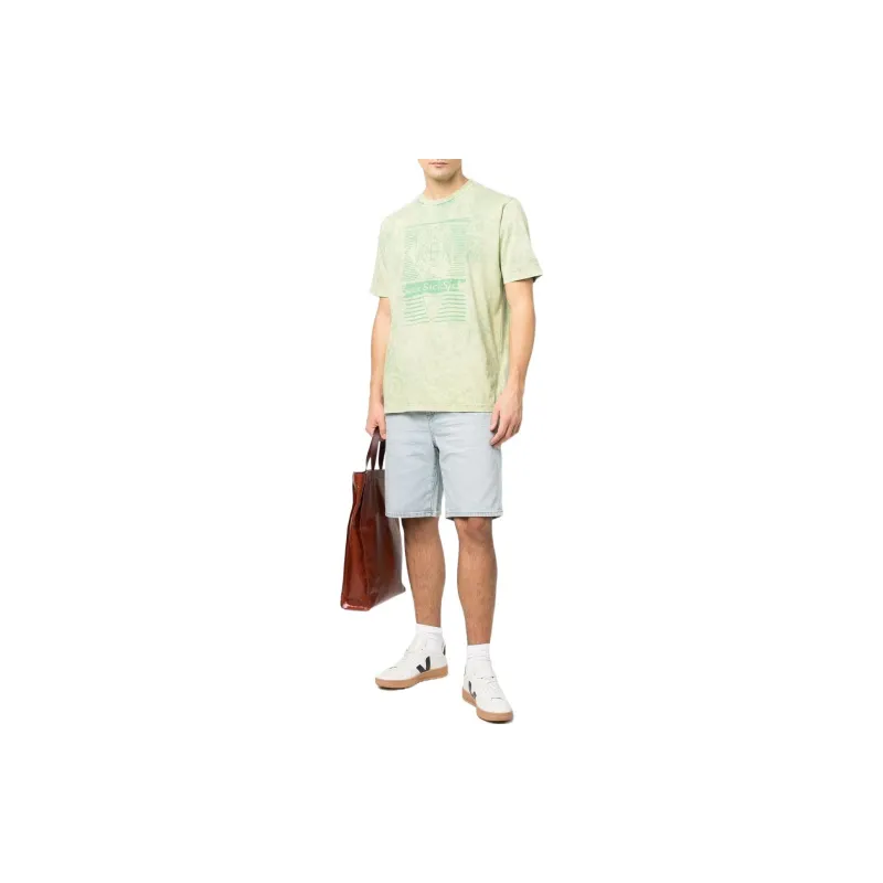 DIESEL Denim Shorts Men Light Blue-1