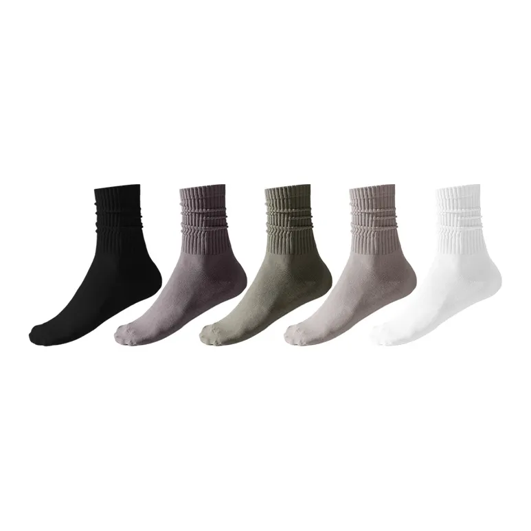 MIIOW Mid Calf Socks Men's 5 Pack-28
